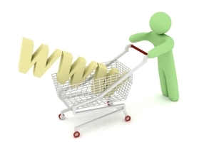 image of shopping cart, shopping for auto insurance