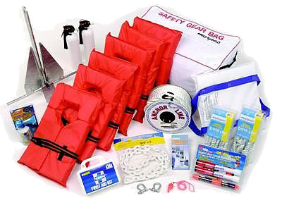 Boat insurance - boat safety kit