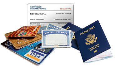 emergency financial plan - important cards and passports
