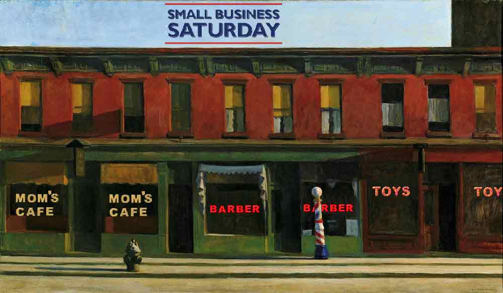 Small Business Saturday Shops