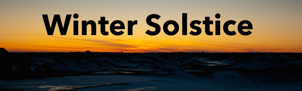 Winter solstice - sunset image