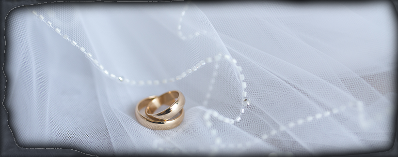 Valuable Items insurance - wedding rings on bride's veil