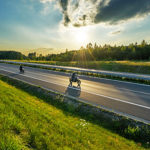 summer motorcycle road trip