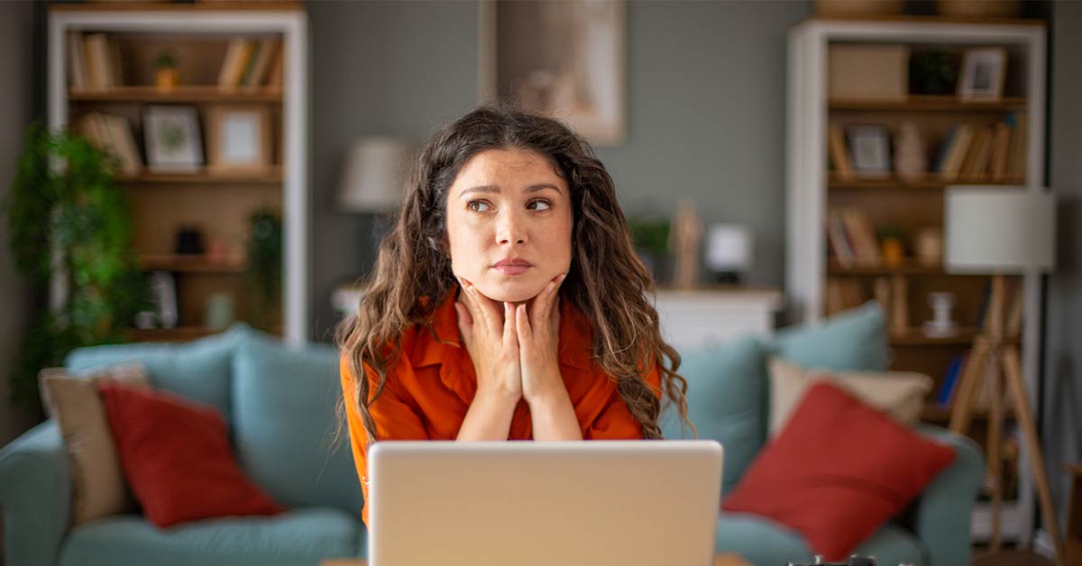 young woman worried about auto insurance myths