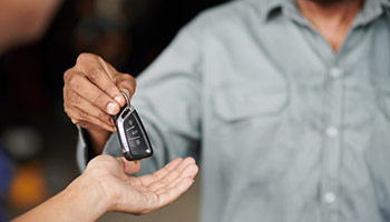 giving car keys to friend - auto insurance myth #3