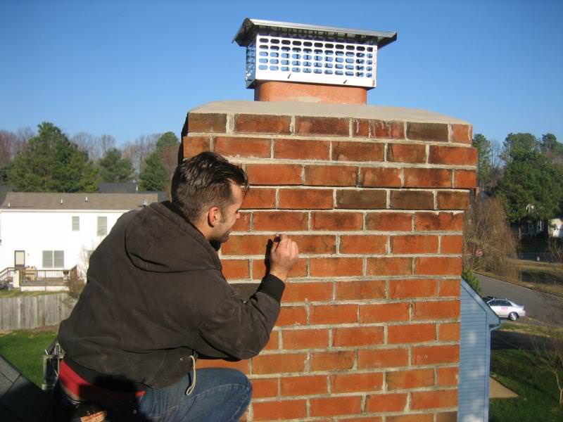 spring cleaning chimney