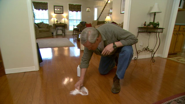 Spring cleaning - Wood floor cleaning