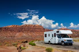 RV Insurance - RV parked in the canyon