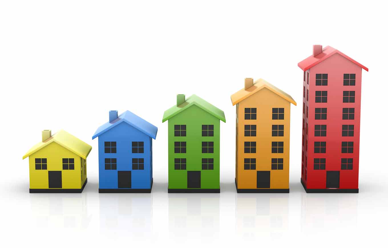 Investment Property Insurance - colorful houses