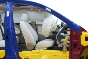 car safety airbag test