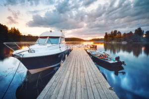 boat on dock