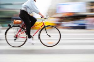 increased bikers and pedestrians