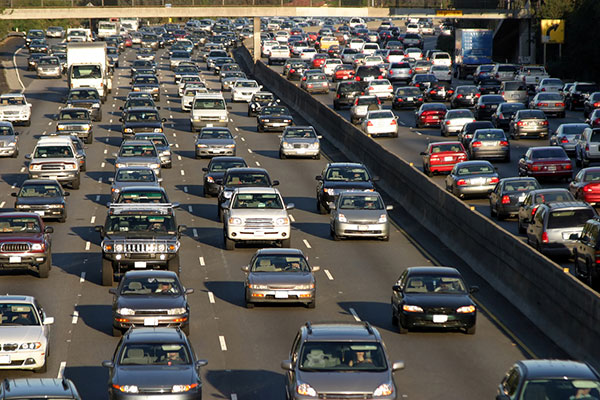 traffic in los angeles