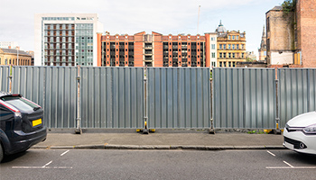 Open parking space