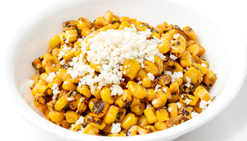 sauteed corn with feta