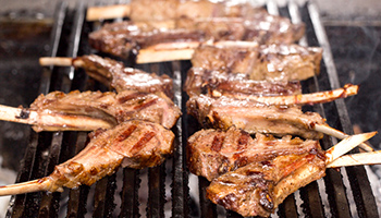 grilled lamb chops