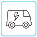 electrician van icon