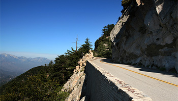 A view of Angeles Crest Highway