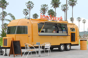 airstream converted into food truck