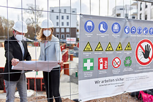 hazard signs to demonstrate workplace safety