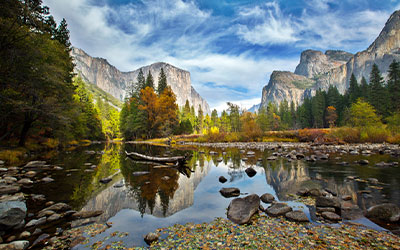 Yosemite National Park in California 