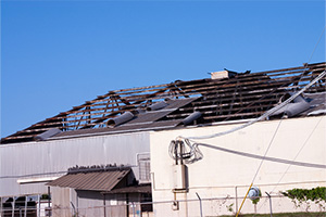 business property roof damage - business insurance claims