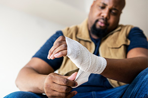 workers' compensation - injured wrist
