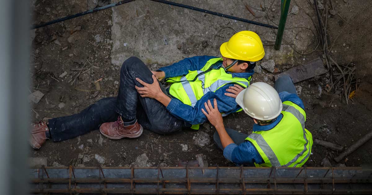 workers' compensation - injured construction worker