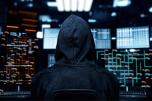 cybersecurity threats on the rise - hacker