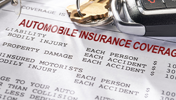 liability insurance limits on a car insurance policy