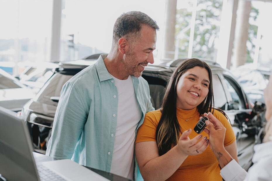 young driver looking for their new first car